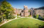 The Emmanuel College Quad and Administration Building.