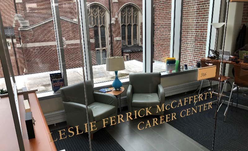 The Leslie Ferrick McCafferty Career Center