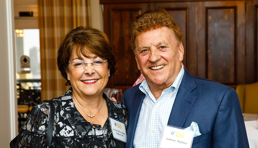 Joanne DiGeronimo Migliaro '88 and Anthony  - Emmanuel College
